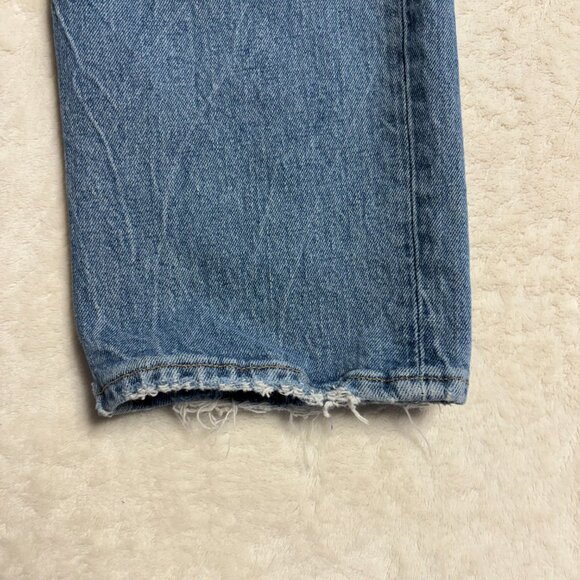 Abercrombie & Fitch Womens 90s Straight Ultra High Rise Demin Jeans Size 29/8R - Picture 3 of 16